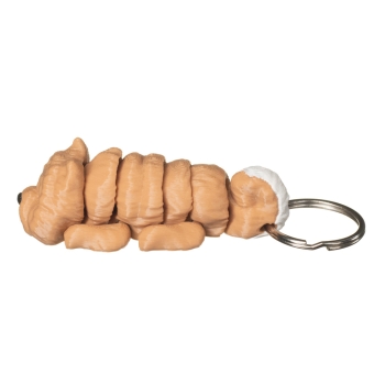 Chow chow brelok do kluczy puchaty wygląd